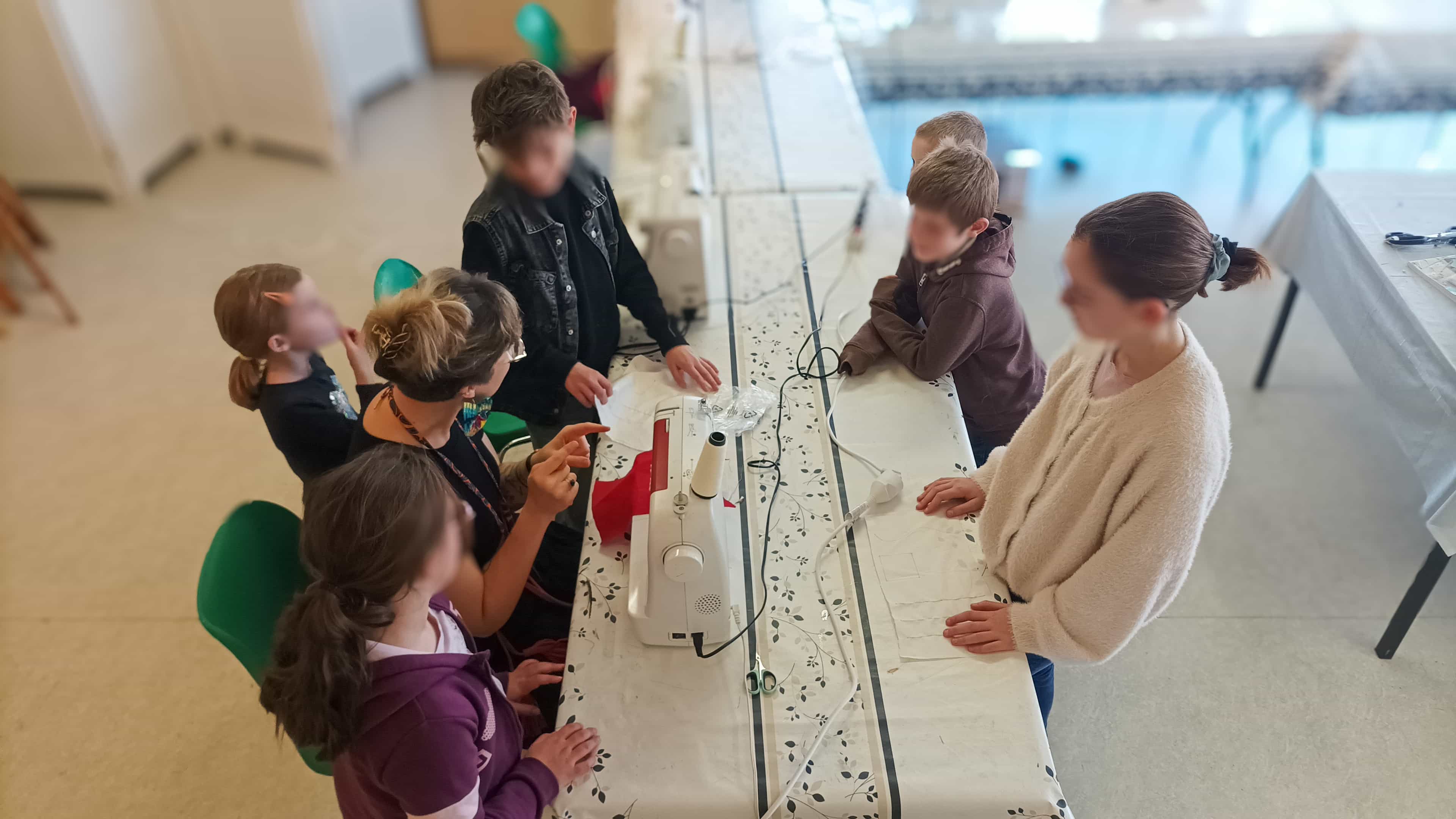 Illustration blurred bg