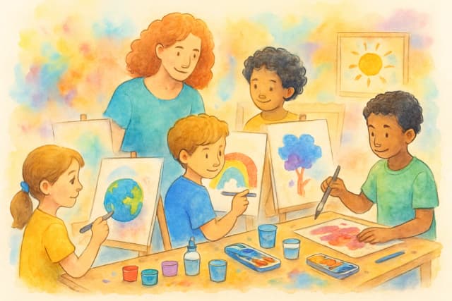 Atelier enfant - Atelier artistique en périphérie de Toulouse