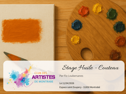 Illustration du Stage couteau - venise