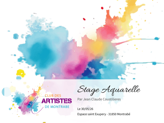 Illustration du Stage d’aquarelle n°3 - Jean Claude Coustilières