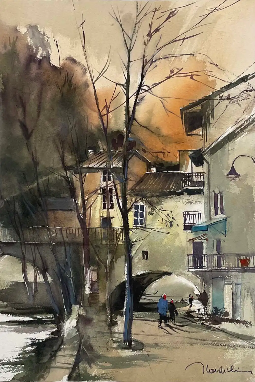 COUSTILIÈRES Jean claude - Laguépie ( Sur les bords du Viaur) (46)