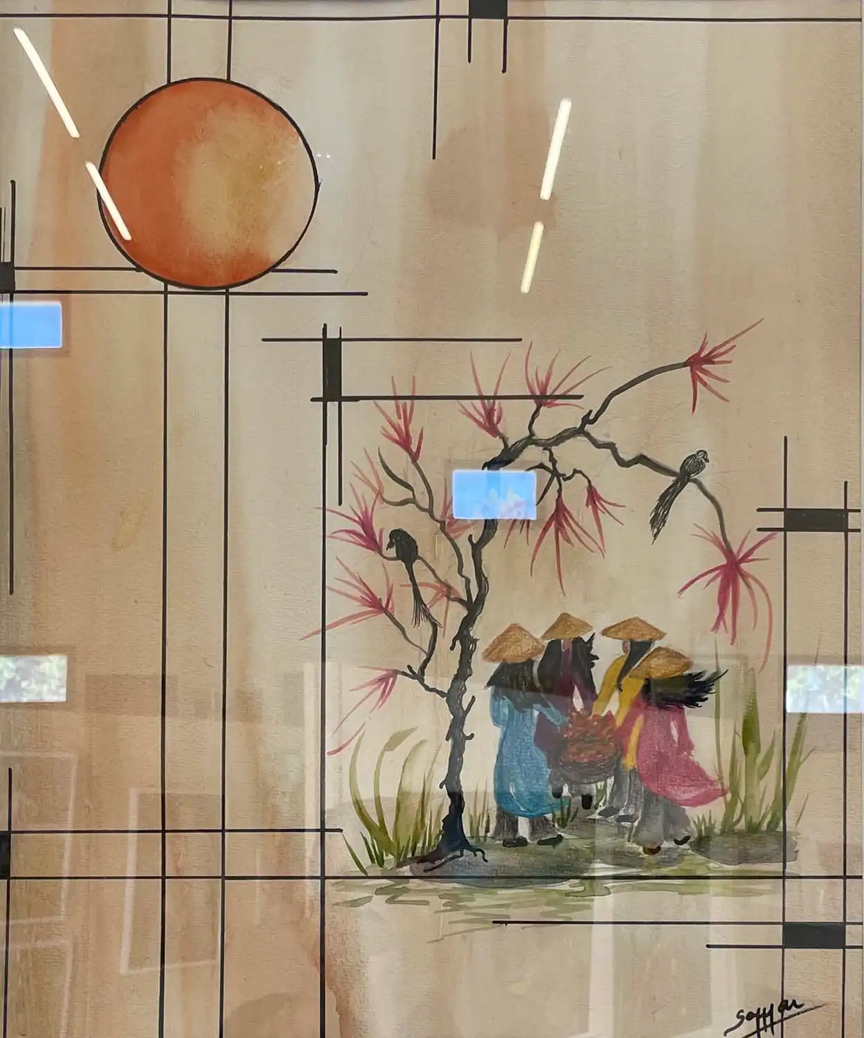 RAMOS Martine - Retour du marché (114)