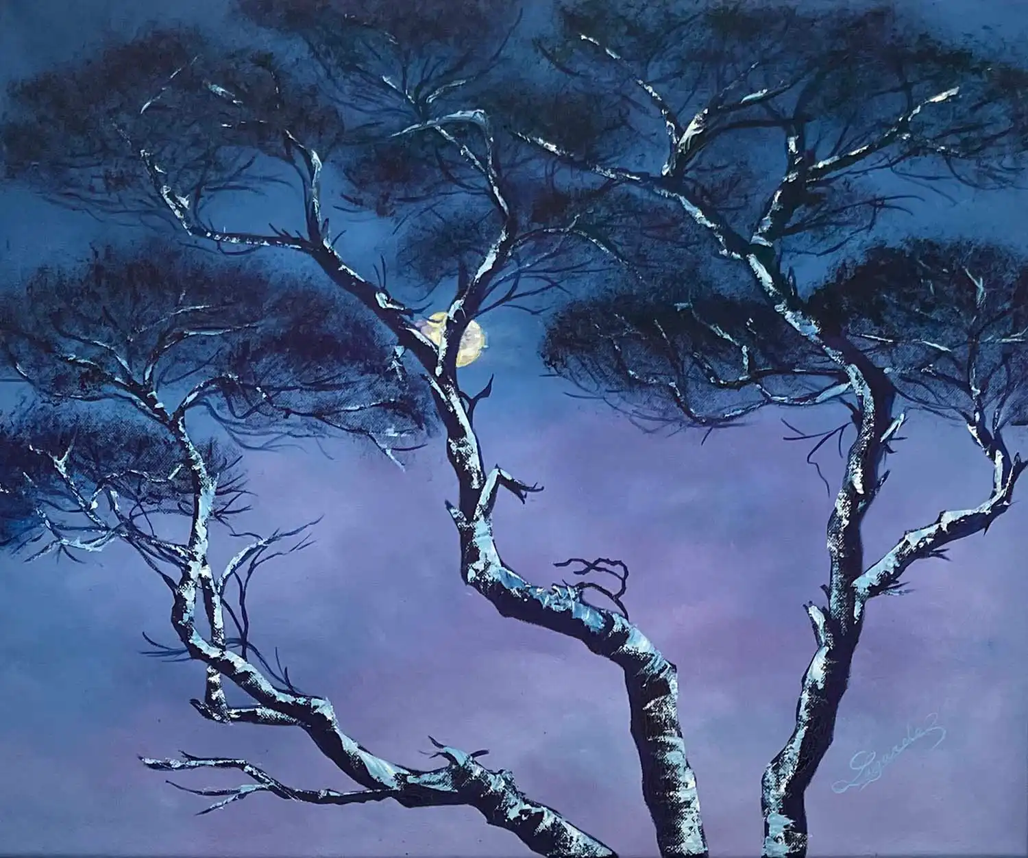 LAGARDE Marie claude - Au clair de lune (70)