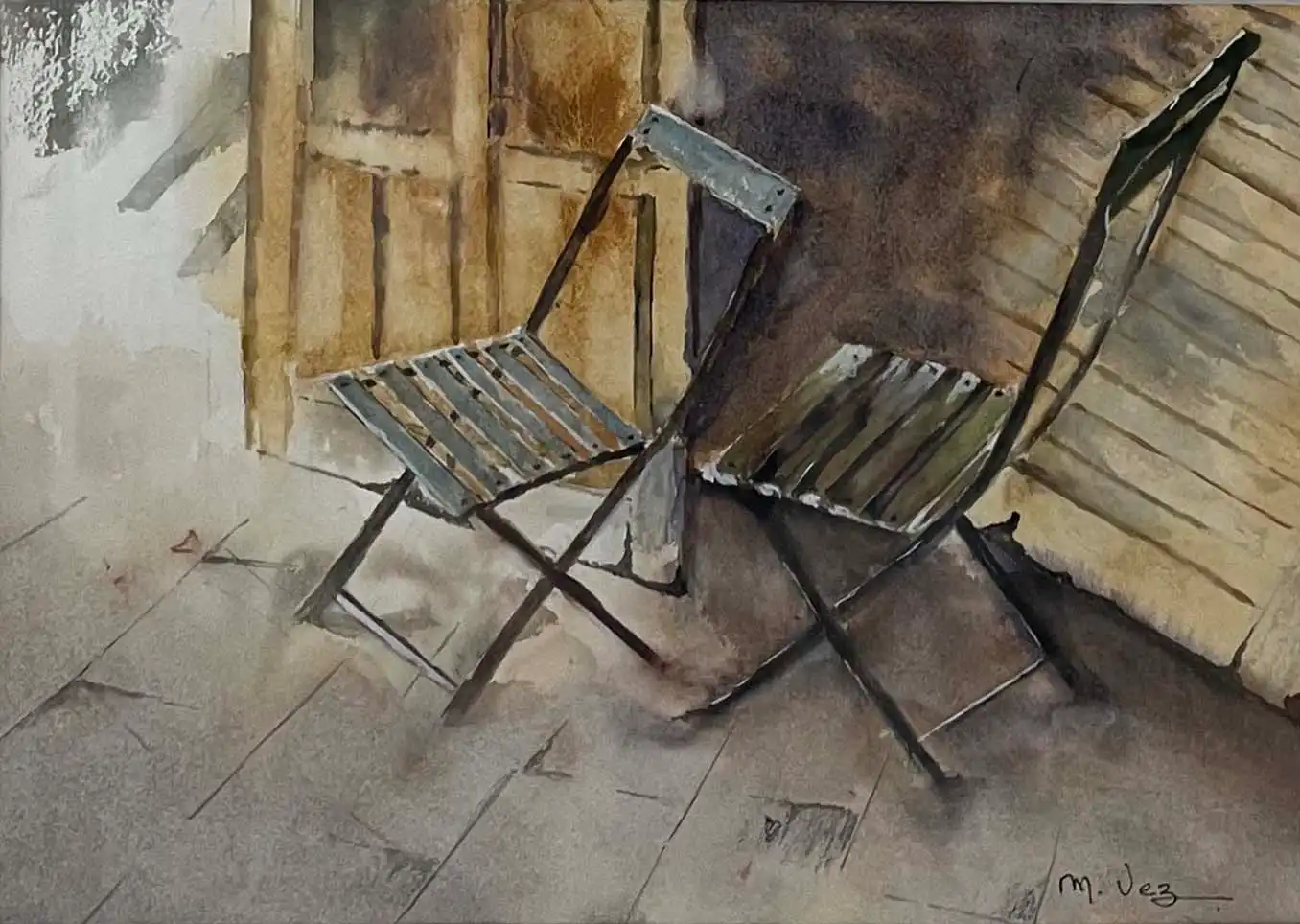 VEZIERS Monique - Les chaises (157)