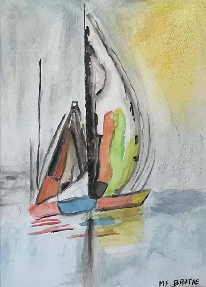 BARTHE Marie Françoise - Le voilier (12)