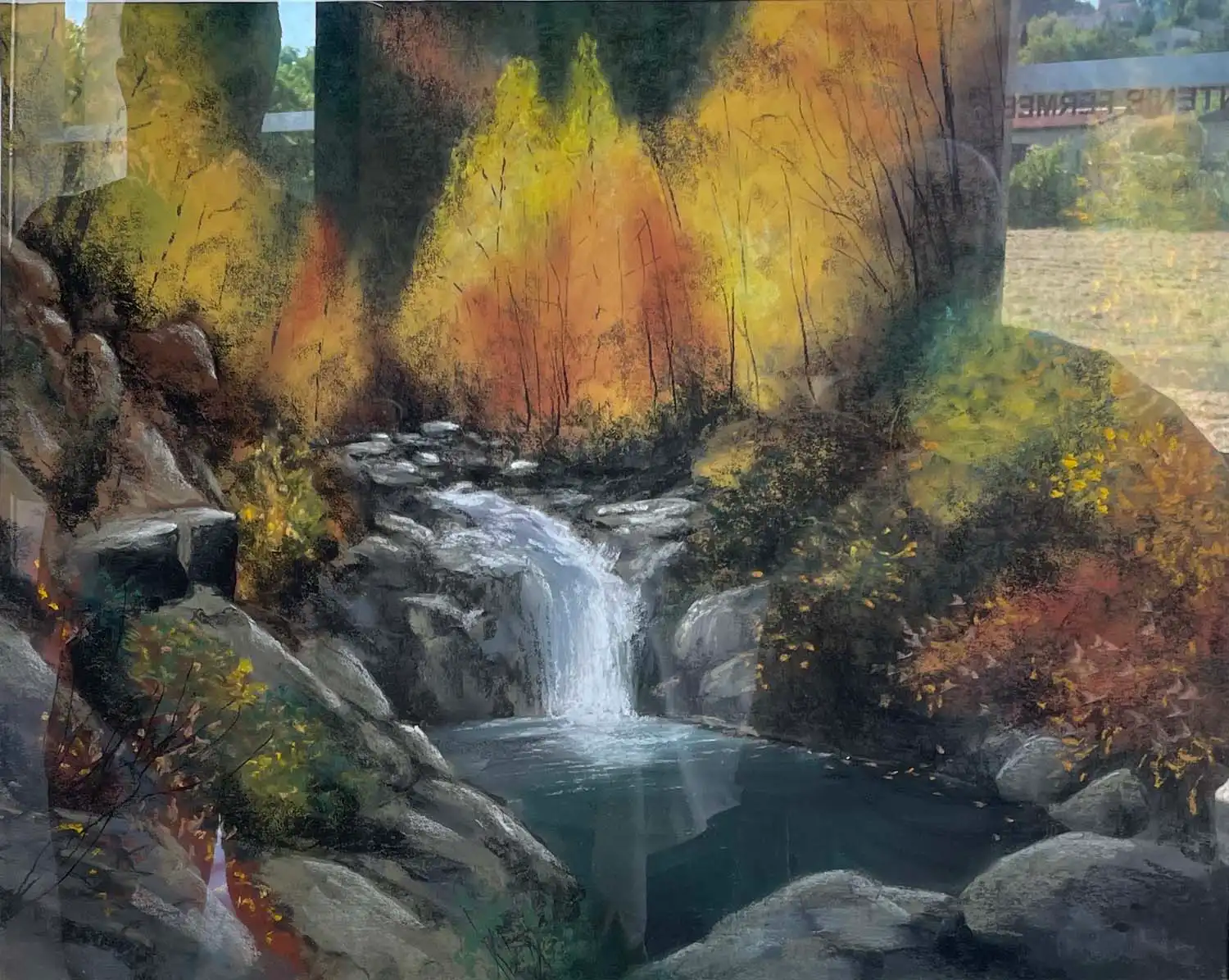 ANGLADE Lucette - La cascade (2)