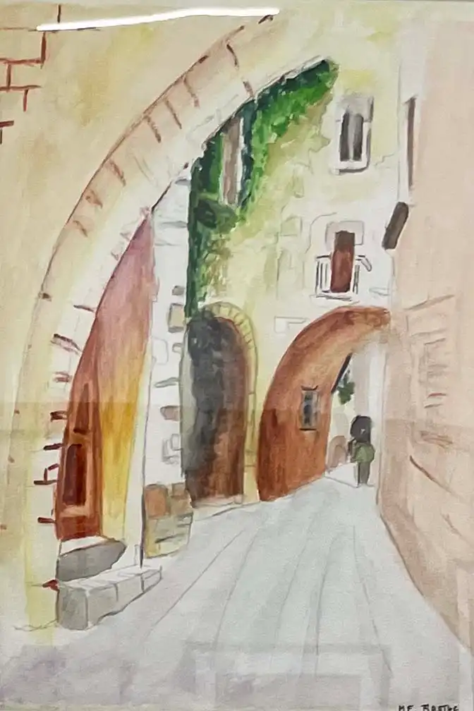 BARTHE Marie Françoise - Le porche (13)