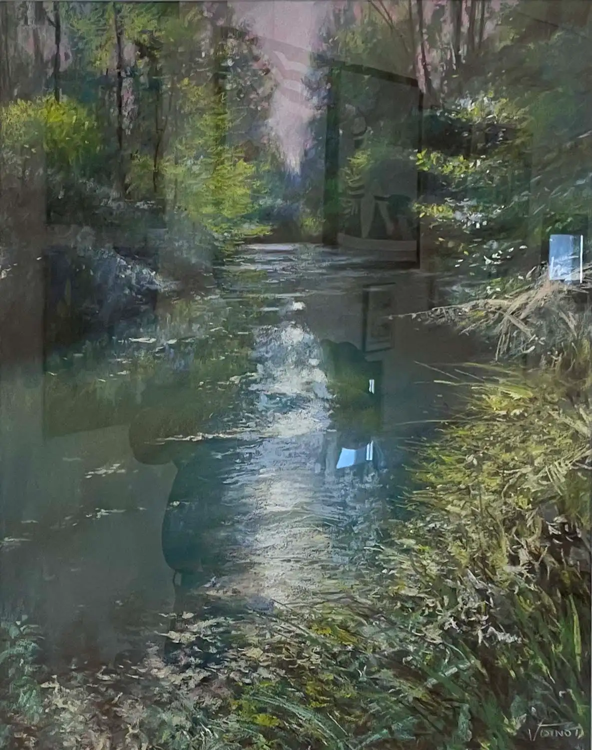 VOINOT Alain - Etang aux souvenirs (161)