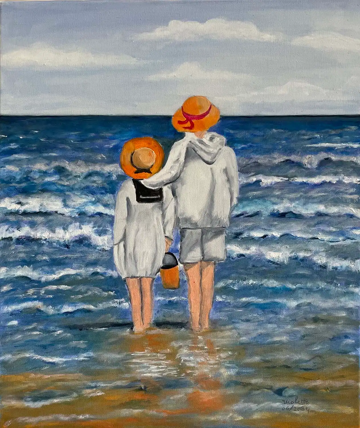 FOGLIATA Violette - Face à la mer (63)