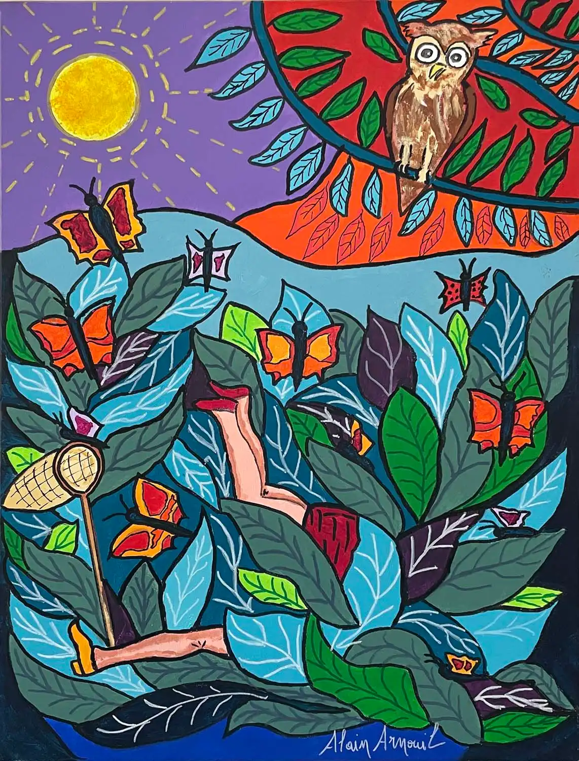 ARNOUIL Alain - La chasse aux papillons (4)