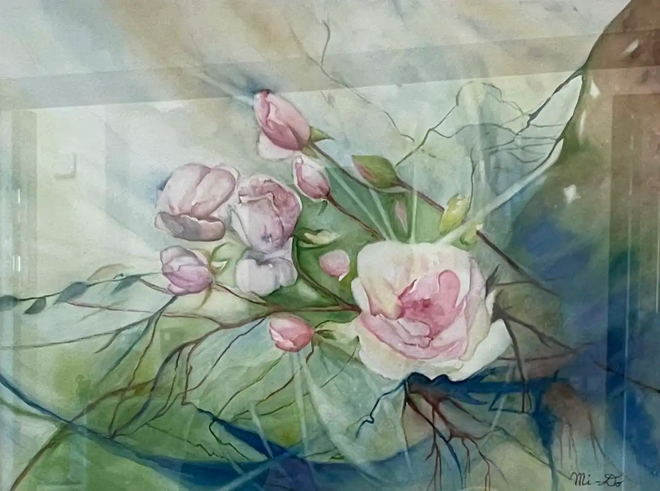 SICARD MARTIN Mi-Do - Bouquet de roses (138)