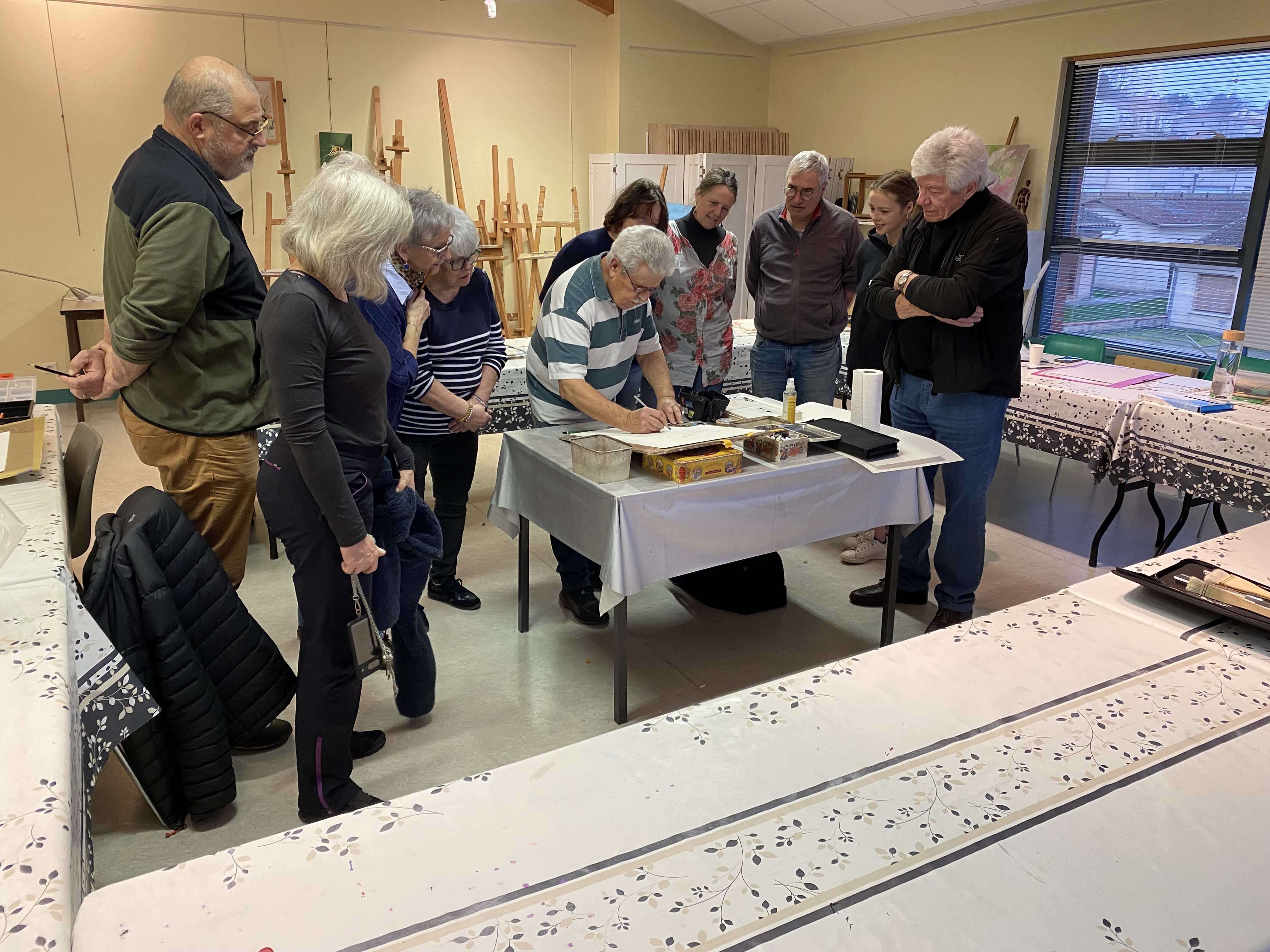 Démonstration de JC Coustillières