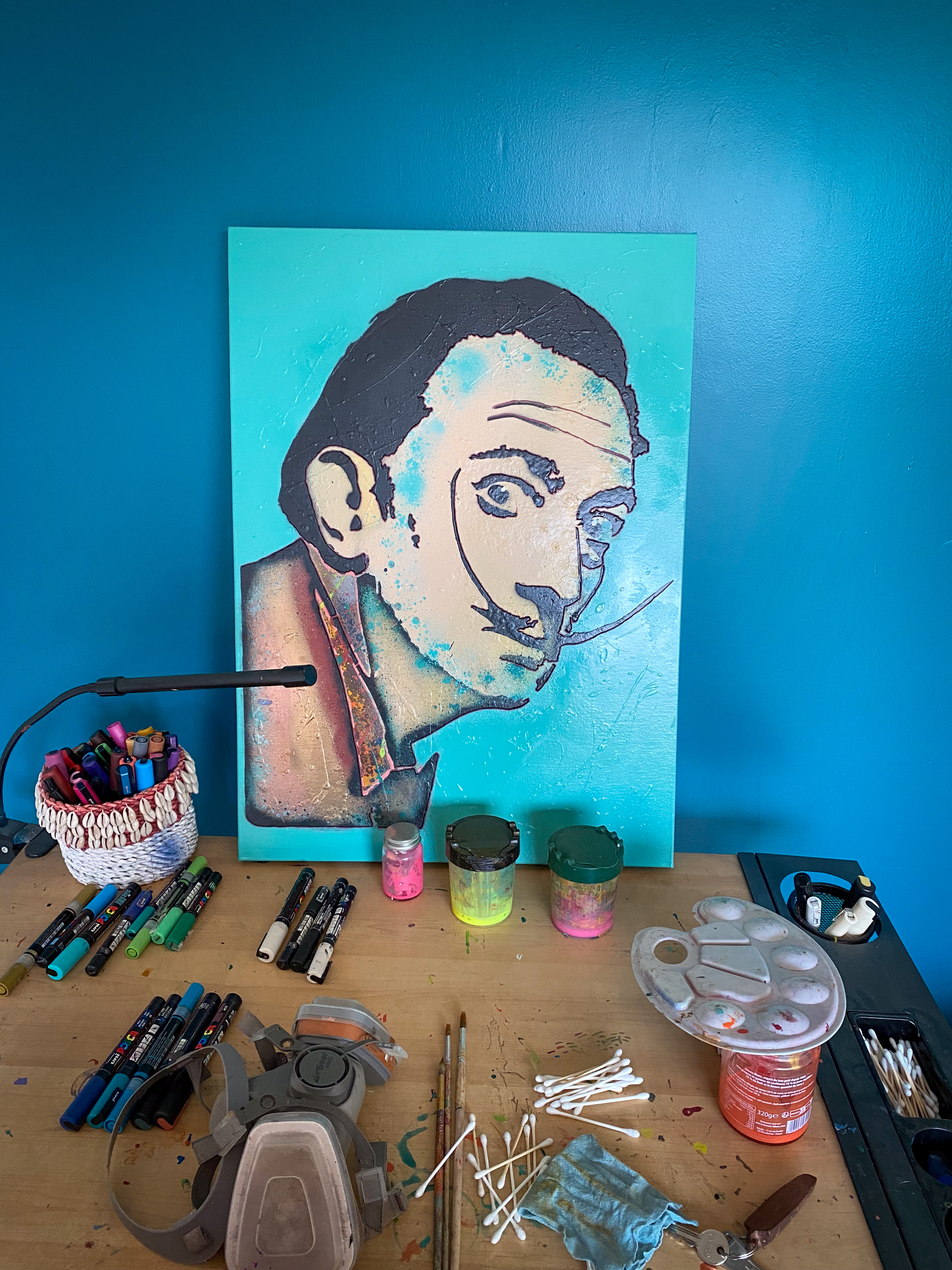 La toile Dali de L. Onesta